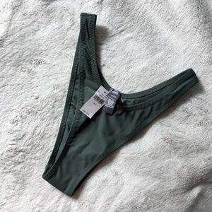 2/$25 NWT AERIE high cut cheeky bikini bottom